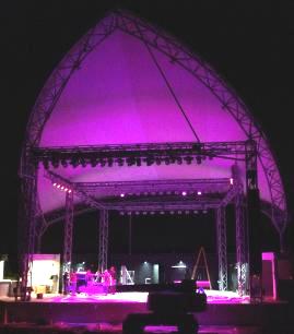 Levitt Pavilion Westport - Stage lighting design - consulting