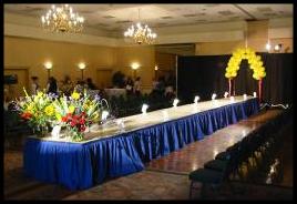 Fashion Show runway and lighting at a hotel